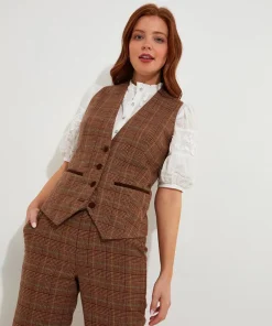 Heritage Check Waistcoat