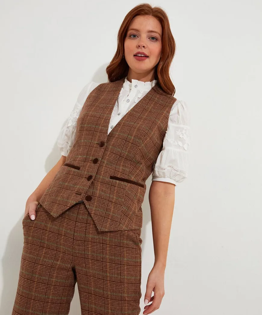 Heritage Check Waistcoat