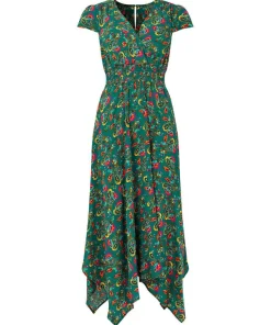 Iris Dippy Hem Dress