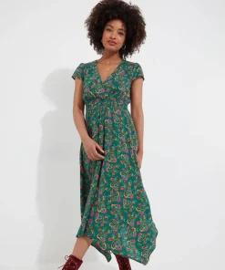 Iris Dippy Hem Dress