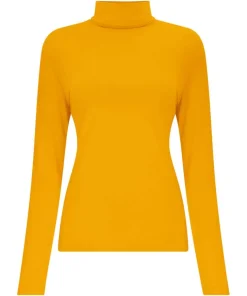Jersey Roll Neck Top