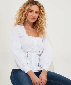Joe's Must Have White Blouse