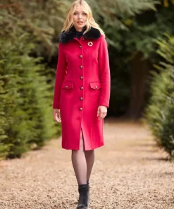 Joe's Statement Red Coat