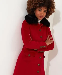 Joe's Statement Red Coat