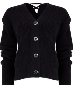 Lace Up Cardigan