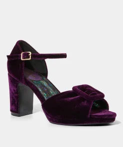 Leading Lady Velvet Shoes