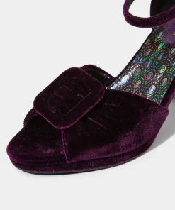 Leading Lady Velvet Shoes