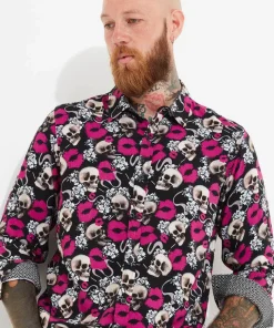 Lips And Skull Shirt