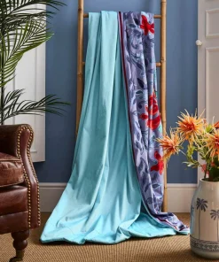 Luxurious Velvet Reversible Throw