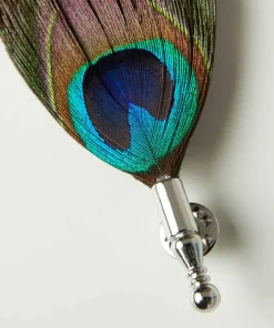 Luxury Peacock Feather Pin