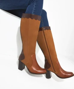 Made You Look Suede Leather Boots
