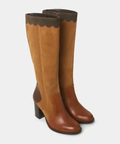Made You Look Suede Leather Boots