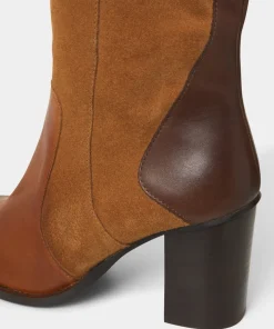 Made You Look Suede Leather Boots