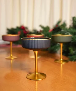Majestic Jewel Martini Glasses Set Of 4
