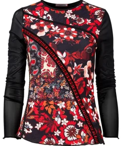 Marcie Cutabout Mesh Top