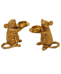 Marvellous Mice Candle Holders