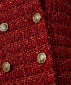 Maya Tweed Maxi Coat