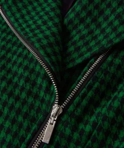 Meg Dogstooth Biker Jacket