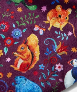 Merry And Wild Velvet Hot Water Bottle