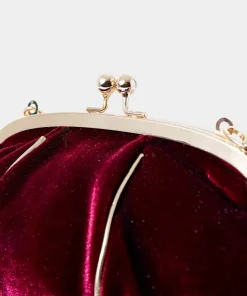 Midnight Hour Velvet Deco Bag