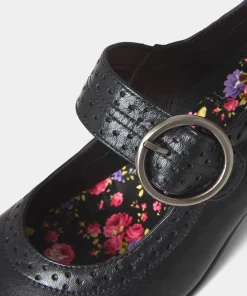 Mimi Leather Mary Jane Shoes