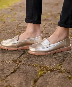 Moonlight Harbour Leather Loafers