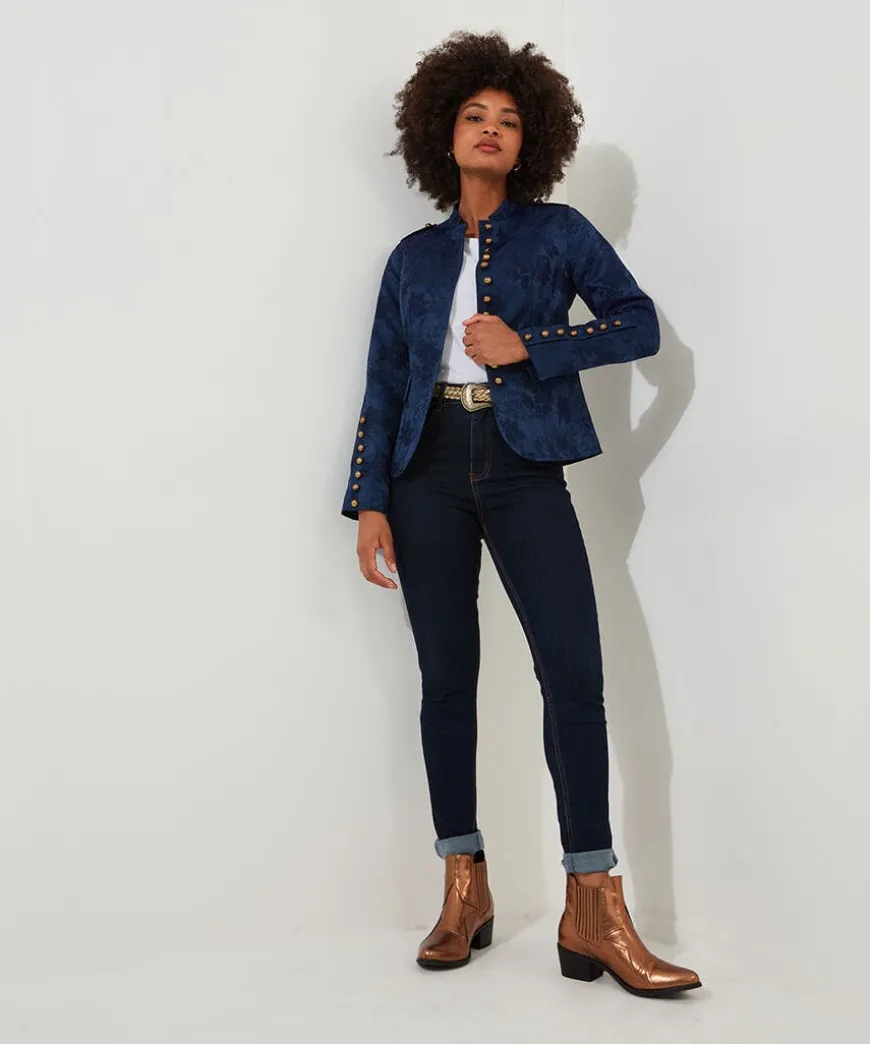 Must Have Military Jacquard Jacket