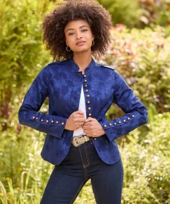 Must Have Military Jacquard Jacket
