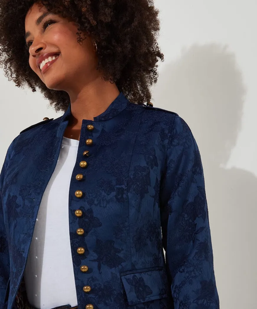 Must Have Military Jacquard Jacket
