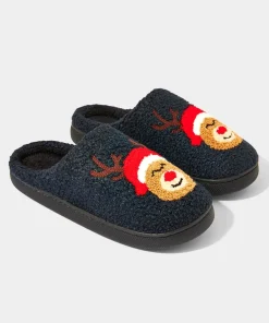 Pack Of 2 His And Hers Slippers