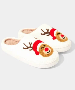 Pack Of 2 His And Hers Slippers