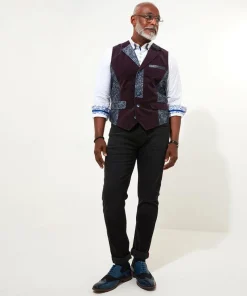 Party Jacquard Waistcoat