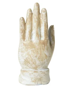 Peaceful Palm Meditating Buddha Figurine