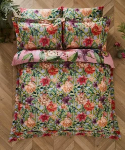 Peacock Plumage Reversible Duvet Set