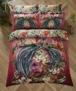 Peacock Plumage Reversible Duvet Set