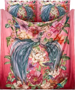 Peacock Plumage Reversible Duvet Set