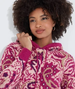 Perfectly Paisley Hooded Jumper