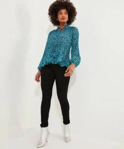 Perfectly Plisse Blouse