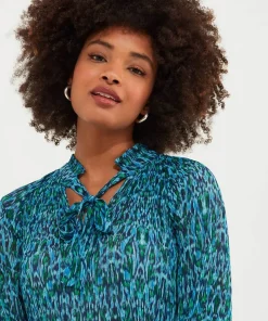 Perfectly Plisse Blouse