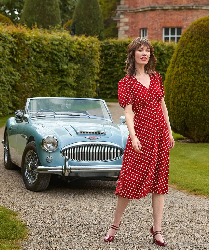 Perfectly Polka Dress