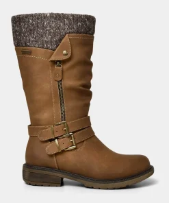 Peyton Knitted Slouch Boots