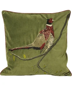 Plumed Pheasant Cushion