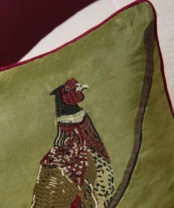 Plumed Pheasant Cushion