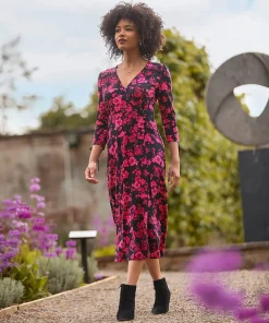 Pop Of Colour Jersey Dress