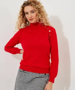 Poppy High Neck Jumper