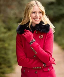 Red And Racy Vintage Style Gloves