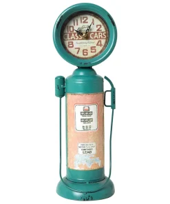 Retro Gas Pump Mantel Clock
