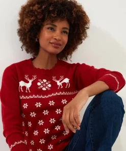 Retro Reindeer Jumper