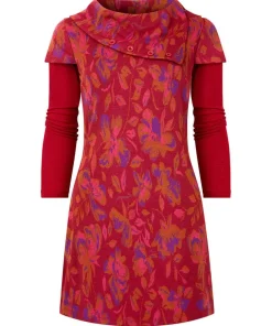 Rich Florals Jacquard Tunic