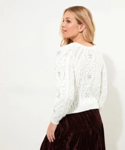 Robyn Embellished Multi-Way Knit